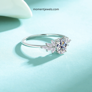Bague en argent S925 avec design de feuille unique, bague géométrique en forme de feuille à la mode pour femmes, 1 pièce - Product Image 3