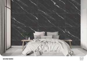 Azulejos de porcelana con superficie de pegamento de diseño, tamaño 600X1200, azulejos de gran formato premium para decoración de paredes y pisos interiores. - Product Image 2