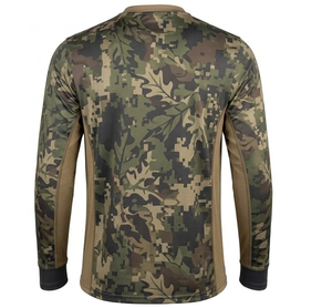Men's Waterproof Animal <b>Print</b> Long Sleeve Hunting Shirt Breathable Mesh Full Sleeve Outdoor Apparel Autumn Style Top - Product Image 3