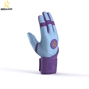 ถุงมือตีลูกเบสบอล Drip & Rip Baller Series - ถุงมือตีลูกสำหรับเด็กและผู้ใหญ่ - สำหรับซอฟต์บอลและเบสบอล - แบบหนังรัดข้อมือยาว - Product Image 4