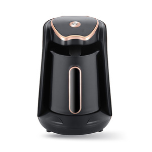 Cafetière électrique noire à double réservoir, machine à café domestique 3-5 tasses - Product Image 2