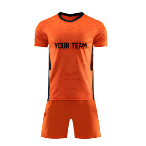 Maillot de football pour jeunes et adultes, personnalisable, réversible, pour entraînement, gardien de but, 100% polyester, maille respirante, séchage rapide, col en V, manches courtes - Product Image 3