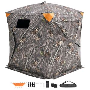Tenda da Caccia Trasparente a 270 Gradi per 2-3 Persone, Pop-Up, con Borsa per il Trasporto, Accessorio Portatile e Resistente - Product Image 1