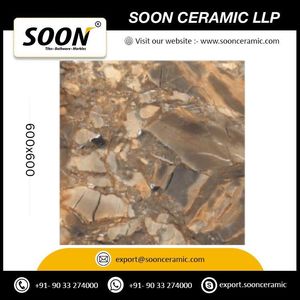 Carreaux de sol en porcelaine brillante Best Selling Digital Mars Rustique 600x600, 10 mm d'épaisseur, imperméables, design rustique, antidérapants - Product Image 3