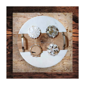 Nuevo Marco de mini espejo con incrustaciones de madreperla, elegante MARCO DE ESPEJO con incrustaciones de hueso y madreperla hecho a mano para el hogar y el Hotel - Product Image 1