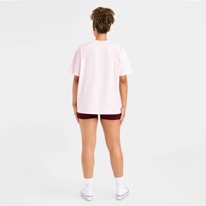 Camiseta de Verano Casual de Alta Calidad para Mujer, con Logotipo Personalizado, Cuello Redondo, Manga Corta, Corte Holgado, Transpirable, Suave y Cómoda - Product Image 2