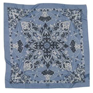 Bandana imprimé numérique, foulards personnalisés, 100% coton, petits bandeaux faits main pour femmes, écharpe carrée tendance - Product Image 1