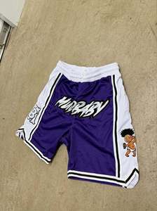 Premium Quality Men's Black Mesh <b>Short</b> Sublimated Embroidery Printing Custom Basketball <b>Shorts</b> for Men Biker Sweat Cargo <b>Shorts</b> - Product Image 2