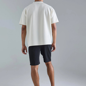 เสื้อยืดโอเวอร์ไซส์ผู้ชาย ผ้าฝ้าย 100% ระบายอากาศได้ดี สวมใส่สบาย แห้งเร็ว ไม่เป็นขุย ไม่ยับ รับสั่งทำตามแบบ สไตล์ฮิปฮอป ขายดี - Product Image 6