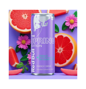 Red Bull Energy Drink Édition Printemps 12x250ml Canettes 2mg Vitamine B6 par 100ml pour le soutien de la fonction immunitaire Distribution en gros - Product Image 5