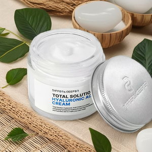 Differ&Deeper Total Solution Hyaluronic Acid Cream 70ml Deep Hydration Moisturizer Gentle Glowing K-Beauty Korean Derma Skincare - Product Image 1
