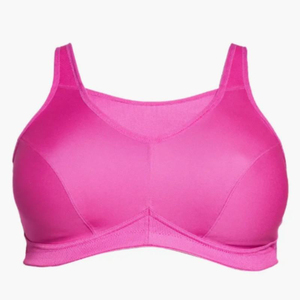 Soutien-gorge de sport pour femme, simple, à maintien élevé, écologique, respirant, séchage rapide, en Spandex et Nylon, motif à carreaux - Product Image 1