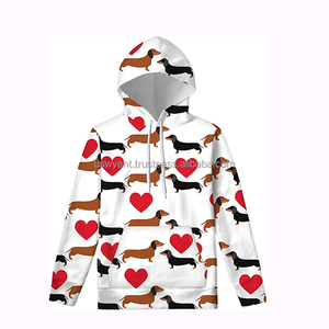 เสื้อฮู้ดสวมหัวโอเวอร์ไซส์ใส่ได้ทั้งชายและหญิงเสื้อมีฮู้ดผ้าคอตตอนเฟรนช์เทอร์รี่พิมพ์ลาย - Product Image 1