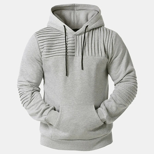 Sweat-shirt à capuche zippé pour homme personnalisé, en molleton de coton doux, décontracté, à manches longues, chaud, OEM ODM, fabricant en gros - Product Image 1