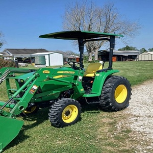 Mini Tractor John Deere 3038E de la Mejor Calidad, Tractor Agrícola Usado con Ruedas, 4WD, Bomba de Motor, Rodamientos, Engranajes, Caja de Cambios, PLC - Product Image 1
