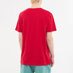 Camiseta Unisex de Corte Regular con Cuello en V - 100% Algodón Negro, Transpirable y Ligera, Tejido Suave y Cómodo - Product Image 2