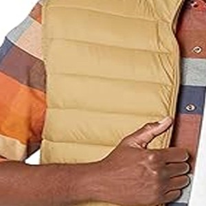 Veste d'extérieur matelassée coupe-vent pour homme, épaisse, tendance, avec empiècements, personnalisable, de marque - Product Image 4