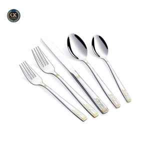 Modern Wedding Flatware <b>Sets</b> Stainless Steel Silverware Cutlery <b>Set</b> Designer High Quality Flatware Luxury Kitchenware <b>Set</b> - Product Image 6