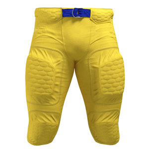 Advanced Comfort Breathable Eco-Friendly American Football <b>Padded</b> Pant Lightweight Build for <b>Practice</b> Use - Product Image 1