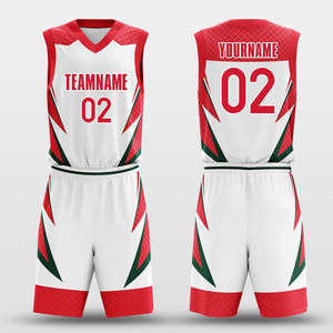 Conjunto de uniforme de baloncesto para hombre, camiseta sin mangas transpirable y pantalones cortos, ropa deportiva duradera para entrenamiento en equipo y partidos - Product Image 1