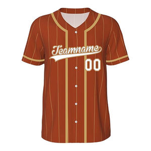 Vêtements de sport d'extérieur en gros OEM à faible MOQ, maillots de baseball, chemises, tenues de softball, ensemble uniforme de baseball unisexe à impression numérique - Product Image 3