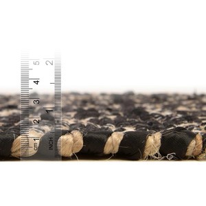 Alfombra Trenzada de Yute Natural Ecológica |   Alfombra Antideslizante con Respaldo de Látex, Anti Fatiga y Resistente a las Arrugas |   Alfombra Reversible de Pelo Corto - Product Image 3