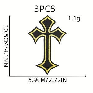 Custom Made Embroidery <b>Patches</b> Wholesale Clothing Hats Bags Shoes Iron <b>On</b> Heat Transfer <b>Sew</b> <b>On</b> Styles Personalized Logo - Product Image 4