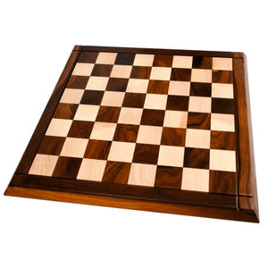 Luxury Wood Chess Board Professional Handmade Solid Wood Chess Set Custom Large Walnut Maple Inlaid Chessboard Family Chess Set - Product Image 4