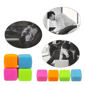 CHENXI Cubes sensoriels à presser de 5,5 cm, jouets anti-stress amusants pour enfants - Product Image 5