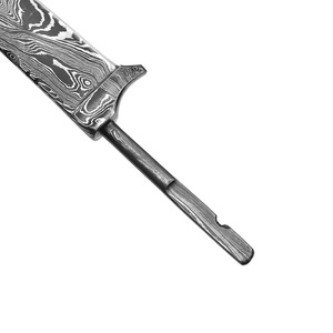 Premium Damascus Steel Blank <b>Blade</b> <b>Craft</b> Blank for DIY Custom Projects Handle Making and Workshop Crafting - Product Image 4