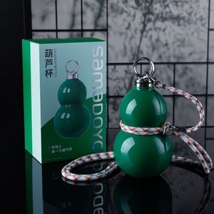 Tumbler da Viaggio Isolato Verde Scuro 520ml con Cannuccia, Prestazioni Termiche 24 Ore, Tazza in Metallo per Auto per Acqua Fredda 1500ml, Confezione Bianca - Product Image 3