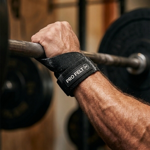 Sangles de levage OEM ODM très demandées, sangles de poignet personnalisées en coton robuste pour la musculation, l'entraînement en salle de sport et la musculation - Product Image 4