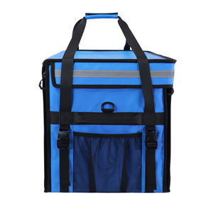Wholesale <b>Custom</b> 80L Motorcycle Delivery <b>Box</b> Foldable Thermal <b>Insulated</b> Food Bag for Scooter Rider OEM Private Label Cooler - Product Image 1