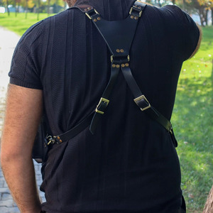 Bolso Bandolera de Piel Genuina Premium, Unisex, con Correa Ajustable de Alta Calidad para Exteriores - Product Image 4