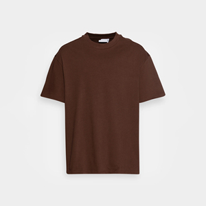 เสื้อเชิ้ตทรงหลวมขนาดใหญ่พิเศษ ผ้าฝ้าย 100% หนัก 260 กรัม ทรงโอเวอร์ไซส์ สไตล์ฮิปฮอป เสื้อยืดลำลองผู้ชาย เทคนิคพิมพ์ลายพัฟฟ์สูง แบบสั่งทำ - Product Image 2