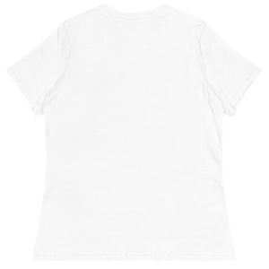 Camiseta Blanca Gráfica de Corte Holgado para Mujer, Cuello Redondo, Algodón Suave, Manga Corta, Ropa Casual de Moda para el Día a Día - Product Image 6