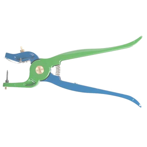 Premium Heavy Duty Veterinary <b>Castrator</b> <b>Tools</b> for Sheep Goat Durable German Stainless Steel Clamp Green Blue Handles <b>Tools</b> - Product Image 5