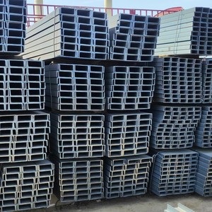 En stock, Barre en acier profilé en U en acier au carbone, Meilleure vente, 100x50x5mm, longueur 6m, pour support de chemin de câbles - Product Image 4