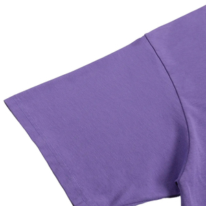 ผู้ผลิตเสื้อผ้าสั่งทำคุณภาพสูง เสื้อยืดทรงบ็อกซี่สีพื้น 260SM ไซส์ใหญ่ เสื้อยืดวินเทจ - Product Image 5