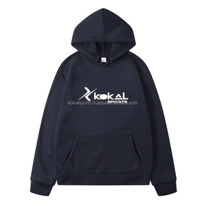 Sudadera con Capucha Kokal Sports para Hombre y Mujer, de Algodón/Poliéster, Invierno, Casual, Manga Larga, Talla Grande, Estampado Digital Sólido - Product Image 2