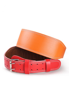 2026 Black White Pink Blue Gray Heavy Duty <b>Training</b> Squat Deadlift Weightlifting Powerlifting Double Buckle Leather <b>Weight</b> - Product Image 3