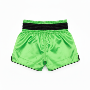 Pantalones Cortos de Muay Thai Hechos a Medida, Sublimados, a Precio Económico, para Entrenamiento de Artes Marciales, con Colores, Talla y Logotipo Personalizados - Product Image 2