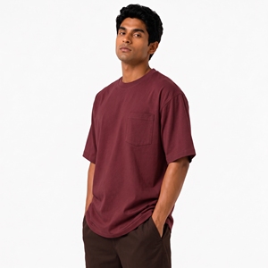 T-shirt pour homme de qualité supérieure, nouveau modèle, tissu tissé en polyester/coton écologique, imprimé tie-dye, design vierge, personnalisable - Product Image 2