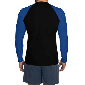 Camiseta de Protección Solar para Hombre, Precio de Fábrica, Venta Caliente, Personalizada, Anti-UV, Secado Rápido, Transpirable, Antibacteriana, Sin Costuras, Spandex/Poliéster - Product Image 2