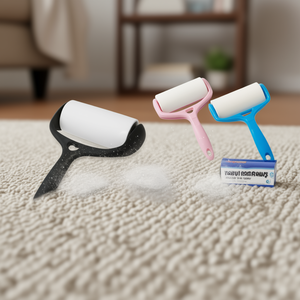 Rodillo quitapelusas de 60 hojas para limpieza de telas, eliminación de pelo y polvo - Product Image 3