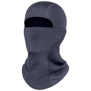 Masque facial cagoule noir unisexe, extensible, en polyester, couvrant entièrement le visage, taille adulte 56-58CM 2027 - Product Image 3