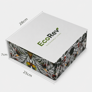 Custom New Design Folding Paper Boxes Gold Foil Logo Spot UV Luxury Packing Cardboard Magnetic Flip Rigid Gift Box Recyclable - Product Image 4
