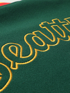 <b>Men</b> Wool Varsity <b>Jacket</b> Custom Embroidery Letterman <b>Jacket</b> Baseball Style College <b>Jacket</b> - Product Image 3