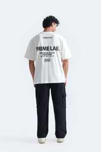 Camiseta Gráfica Oversize para Hombre, Estilo Urbano Holgado, Algodón, Hombro Caído, Impresión Personalizada, Venta al por Mayor - Product Image 4