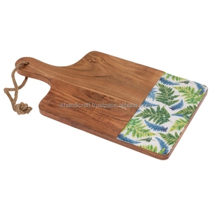 Tabla de Servir de Plástico con Diseño de Muñecos de Nieve, Ecológica, Personalizada, Directo de Fábrica en India, Novedad Navideña, Apta para Lavavajillas - Product Image 3